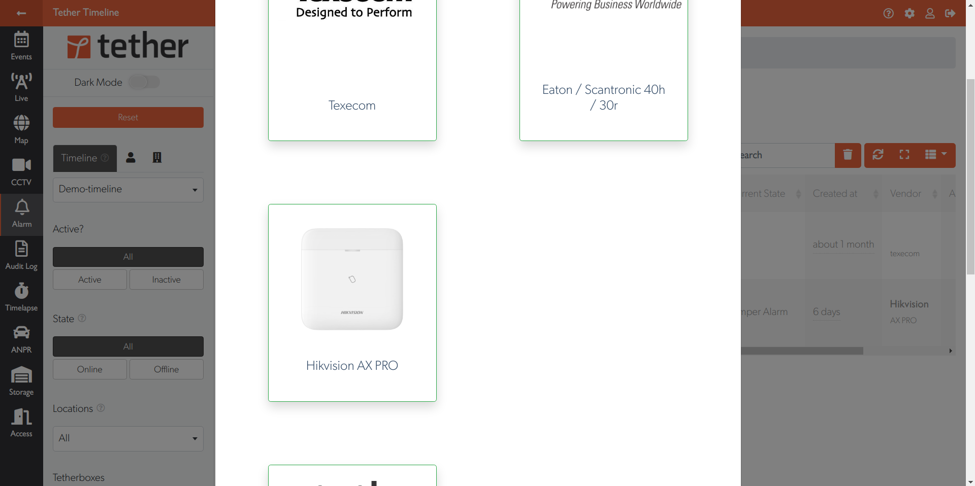Selecting Hikvision AX PRO